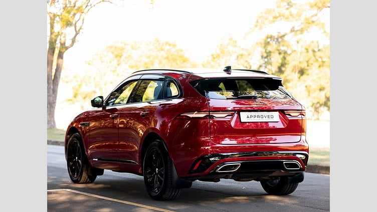 2024 Approved Jaguar F-Pace Firenze Red AWD Auto 3.0D SE R-DYNAMIC (D300)