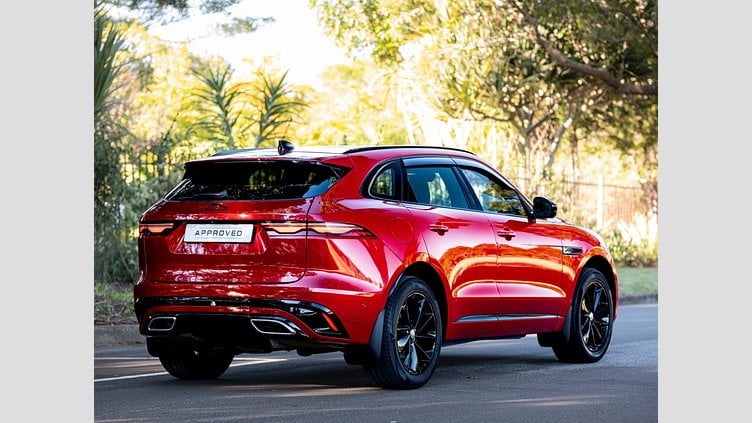 2024 Approved Jaguar F-Pace Firenze Red AWD Auto 3.0D SE R-DYNAMIC (D300)