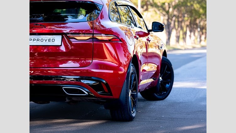 2024 Approved Jaguar F-Pace Firenze Red AWD Auto 3.0D SE R-DYNAMIC (D300)