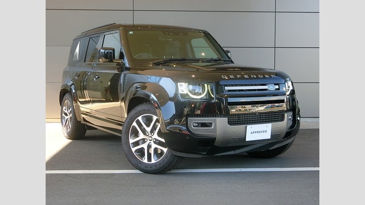 2024 認定中古車 Land Rover Defender 110 サントリーニブラック D350 ディーゼルマイルドハイブリッド X-Dynamic SE
