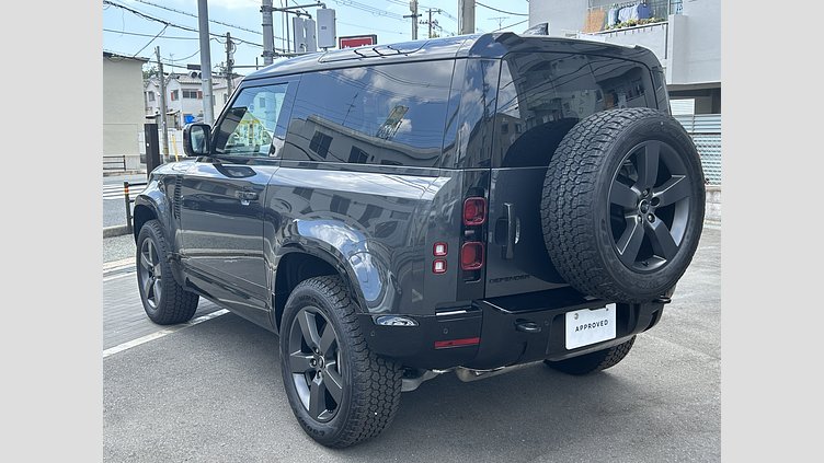2024 認定中古車 Land Rover Defender 90 カルパチアングレイ D350 ディーゼルマイルドハイブリッド X-Dynamic HSE