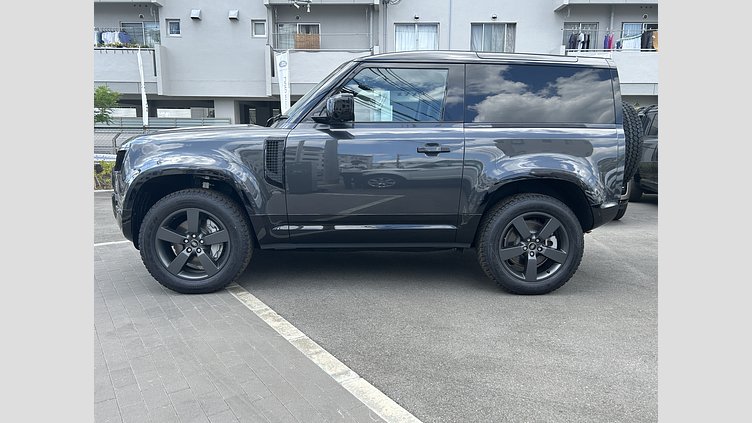 2024 認定中古車 Land Rover Defender 90 カルパチアングレイ D350 ディーゼルマイルドハイブリッド X-Dynamic HSE