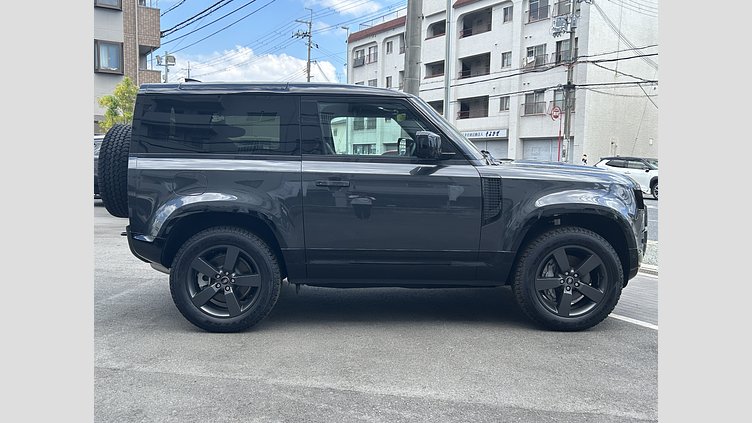 2024 認定中古車 Land Rover Defender 90 カルパチアングレイ D350 ディーゼルマイルドハイブリッド X-Dynamic HSE
