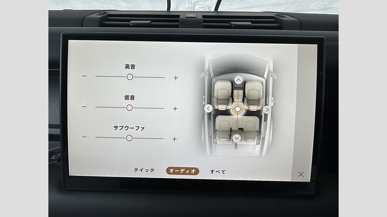 2024 認定中古車 Land Rover Defender 90 カルパチアングレイ D350 ディーゼルマイルドハイブリッド X-Dynamic HSE