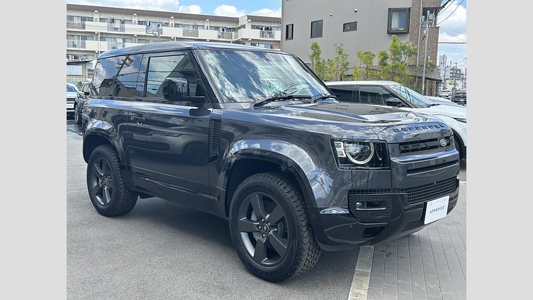 2024 認定中古車 Land Rover Defender 90 カルパチアングレイ D350 ディーゼルマイルドハイブリッド X-Dynamic HSE