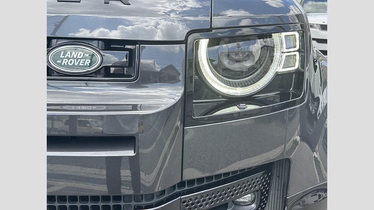 2024 認定中古車 Land Rover Defender 90 カルパチアングレイ D350 ディーゼルマイルドハイブリッド X-Dynamic HSE