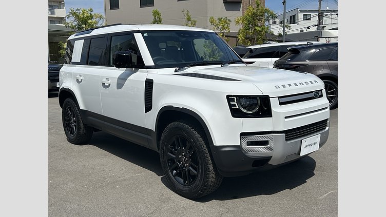 2024 認定中古車 Land Rover Defender 110 フジホワイト D350 ディーゼルマイルドハイブリッド S