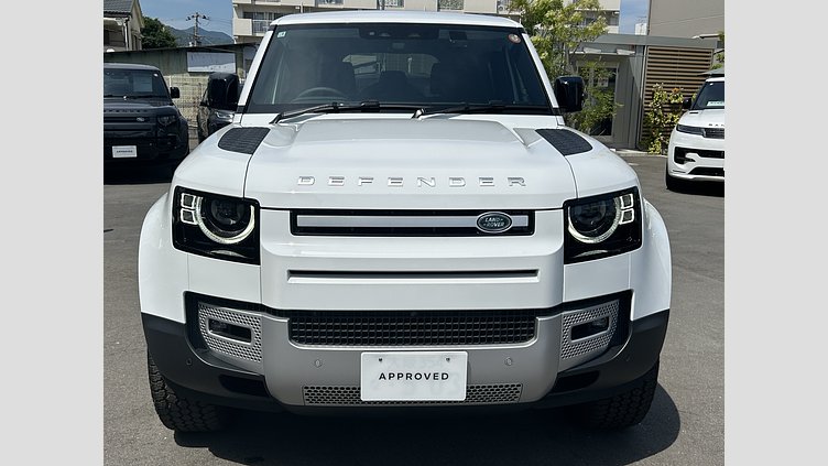 2024 認定中古車 Land Rover Defender 110 フジホワイト D350 ディーゼルマイルドハイブリッド S