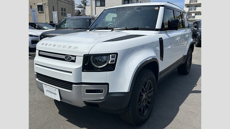 2024 認定中古車 Land Rover Defender 110 フジホワイト D350 ディーゼルマイルドハイブリッド S