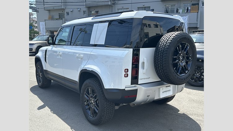 2024 認定中古車 Land Rover Defender 110 フジホワイト D350 ディーゼルマイルドハイブリッド S