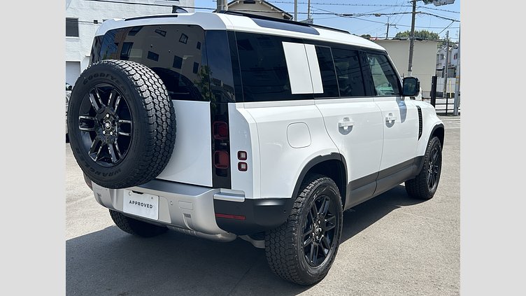 2024 認定中古車 Land Rover Defender 110 フジホワイト D350 ディーゼルマイルドハイブリッド S