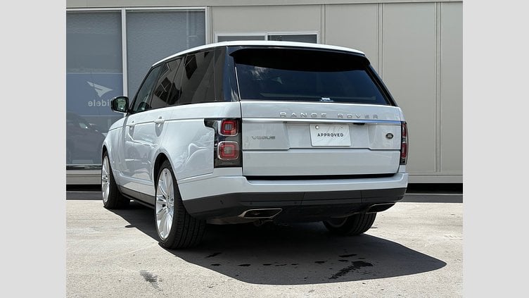 2019 認定中古車 Land Rover Range Rover ユーロンホワイト 3.0リッターTDV6ディーゼル（258 PS） スタンダードホイールベース VOGUE