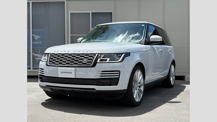 2019 認定中古車 Land Rover Range Rover ユーロンホワイト 3.0リッターTDV6ディーゼル（258 PS） スタンダードホイールベース VOGUE