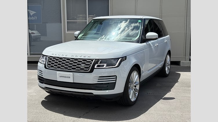 2019 認定中古車 Land Rover Range Rover ユーロンホワイト 3.0リッターTDV6ディーゼル（258 PS） スタンダードホイールベース VOGUE