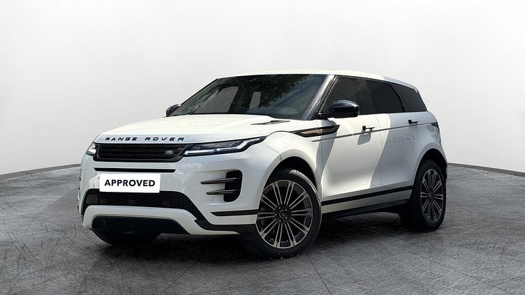 2024 Approved Land Rover Range Rover Evoque Fuji White D165 Diesel MHEV Standard Wheelbase Dynamic SE
