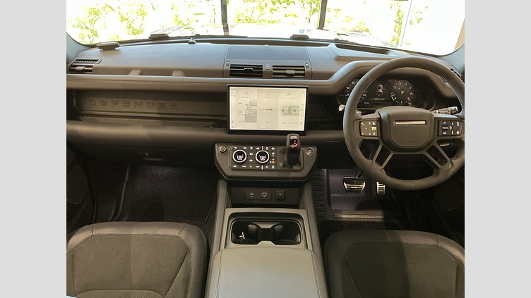 2023 認定中古車 Land Rover Defender 110 サントリーニブラック P525 AWD (AT) V8