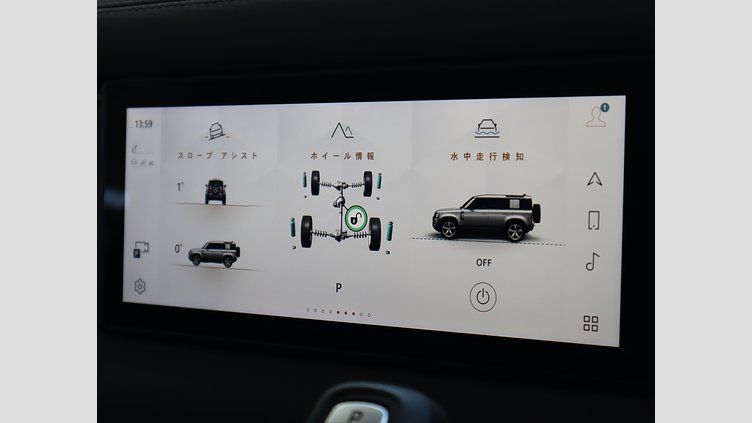 2022 認定中古車 Land Rover Defender 110 サントリーニブラック P300 AWD（AT） ベースグレード