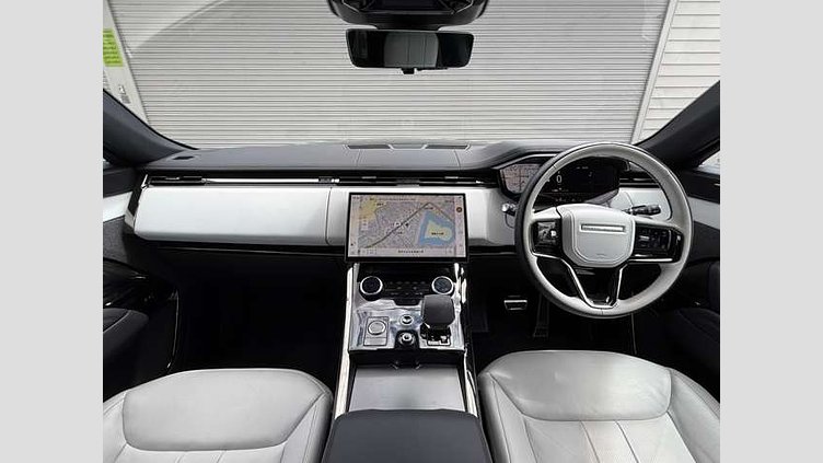 2023 認定中古車 Land Rover Range Rover Sport サントリーニブラック 3.0リッター6気筒300PSターボチャージドディーゼルMHEV（オートマチック） DYNAMIC SE