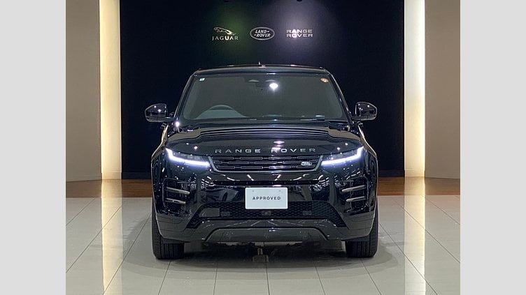 2023 認定中古車 Land Rover Range Rover Evoque サントリーニブラック P200（ガソリン） スタンダードホイールベース DYNAMIC SE