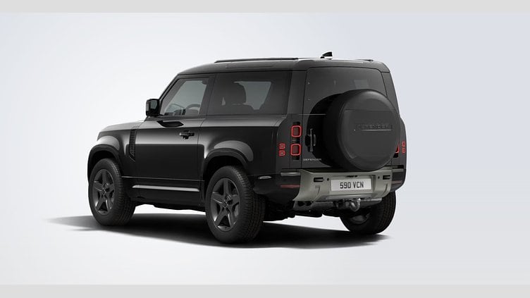 2025 Nou Land Rover Defender 90 Santorini Black 3.0D I6  250CP X-Dynamic HS
