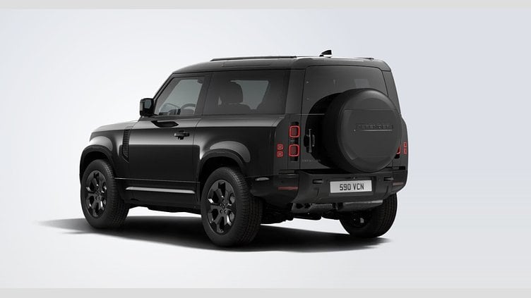 2025 Nou Land Rover Defender 90 Santorini Black 3.0D I6 300CP
 X-Dynamic HSE