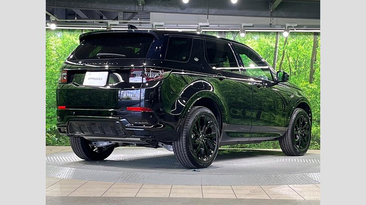 2024 認定中古車 Land Rover Discovery Sport サントリーニブラック プラグインハイブリッド（ガソリン） 標準ホイール Dynamic HSE