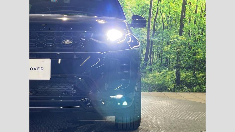 2024 認定中古車 Land Rover Discovery Sport サントリーニブラック プラグインハイブリッド（ガソリン） 標準ホイール Dynamic HSE