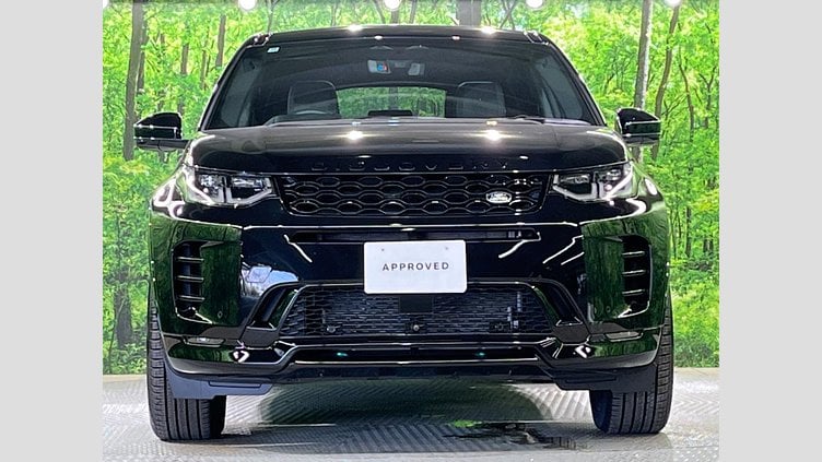 2024 認定中古車 Land Rover Discovery Sport サントリーニブラック プラグインハイブリッド（ガソリン） 標準ホイール Dynamic HSE