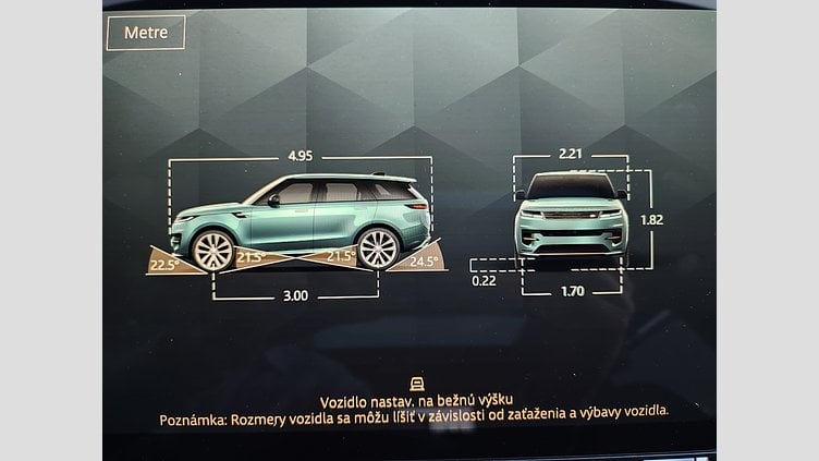 2024 Approved/Jazdené Land Rover Range Rover Sport Borasco Grey 4x4 3.0 I6 D250 MHEV Dynamic SE AWD A/T