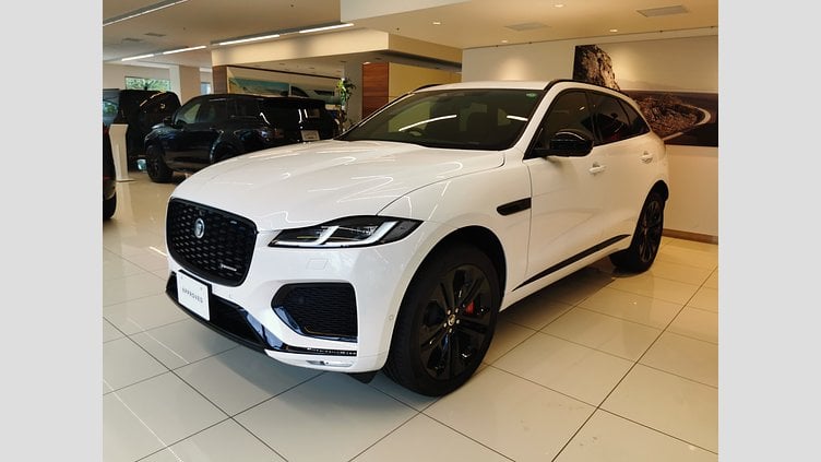 2024 認定中古車 Jaguar F-Pace オストゥーニパールホワイト P400e ガソリン プラグインハイブリッド R-DYNAMIC HSE