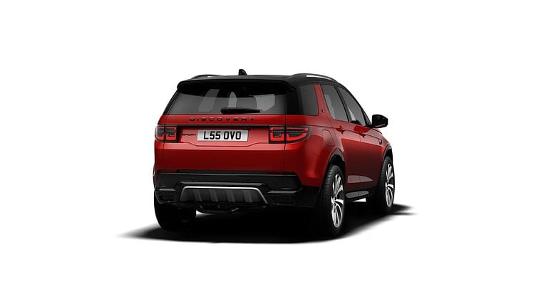 2025 Nowy Land Rover Discovery Sport Firenze Red D200 Diesel MHEV Standardowy rozstaw osi Dynamic SE