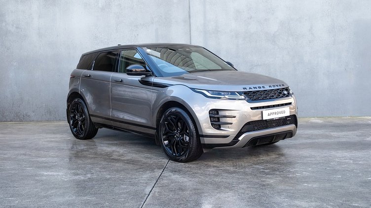 2022 Approved Land Rover Range Rover Evoque Silicon Silver Premium Metallic P300e R-Dynamic SE 