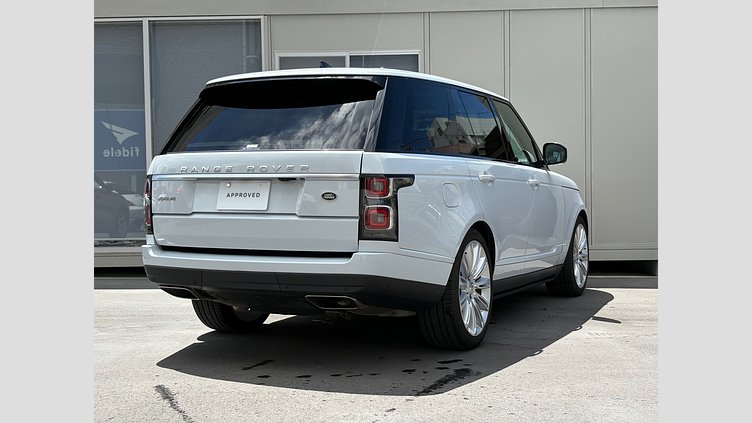 2019 認定中古車 Land Rover Range Rover ユーロンホワイト 3.0リッターTDV6ディーゼル（258 PS） スタンダードホイールベース VOGUE