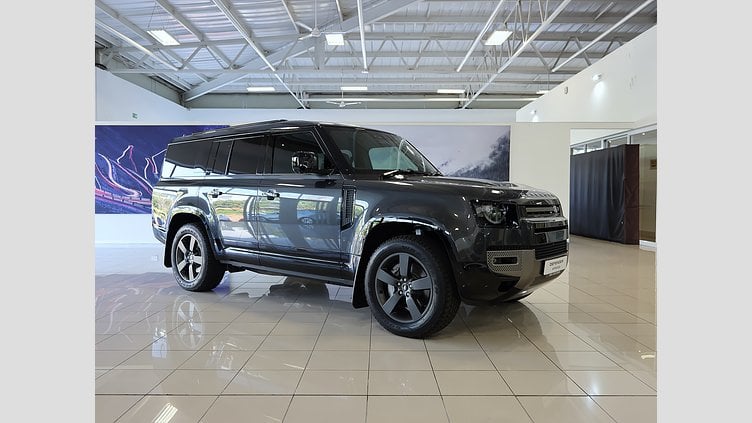 2025 Approved Land Rover Defender 130 Carpathian Grey The 2025 Land Rover Defender 130 D350 HSE X-Dynamic is a luxury SUV with an 8-speed automatic transmission, full-time all-wheel drive, and a 3.0L inline 6-cylinder turbo diesel engine. It features a range of comfort, technology, and safety features 2025 Land Rover Defender 130 D350 HSE X-Dynamic