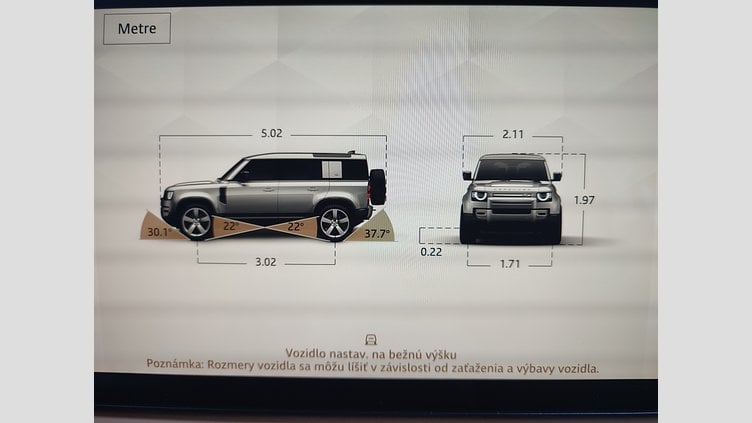2023 Approved/Jazdené Land Rover Defender 110 Gondwana Stone 4x4 3.0D I6 D300 MHEV X-Dynamic HSE A/T AWD 7 miest, 221kW, A8, 5d.