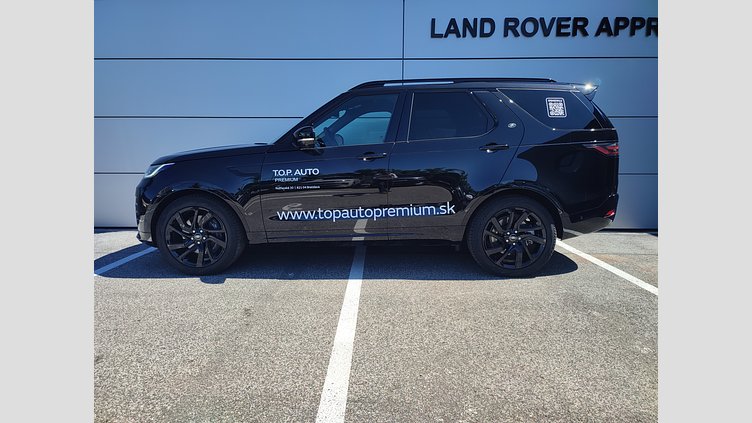 2025 Approved/Jazdené Land Rover Discovery Santorini Black 4x4 3.0 I6 D350 MHEV Dynamic SE AWD A/T 5 2, 258kW, A8, 5d.