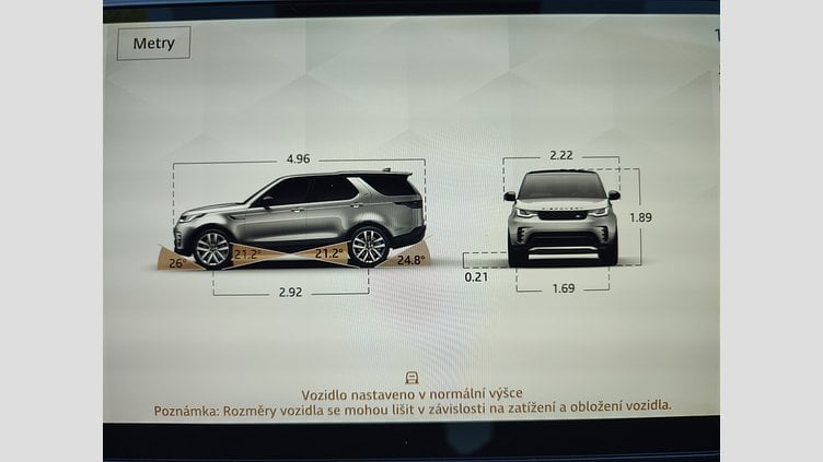 2025 Approved/Jazdené Land Rover Discovery Santorini Black 4x4 3.0 I6 D350 MHEV Dynamic SE AWD A/T 5 2, 258kW, A8, 5d.
