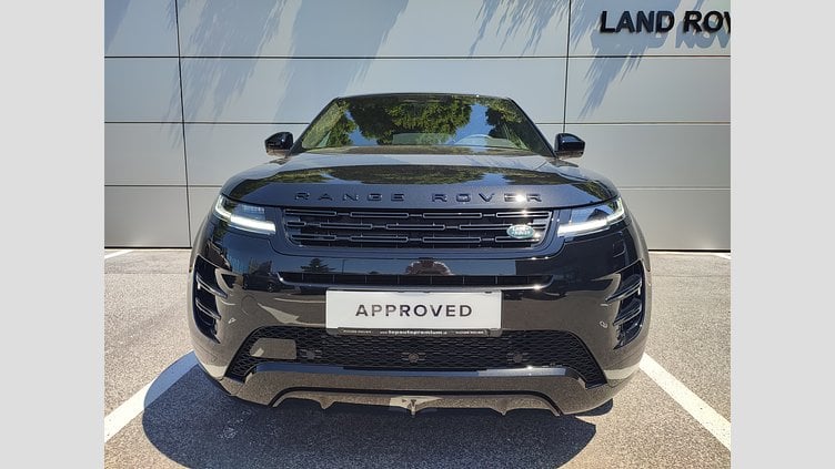 2025 Approved/Jazdené Land Rover Range Rover Evoque Santorini Black 4x4 P270e PHEV SE Dynamic, AWD, Auto 5d.