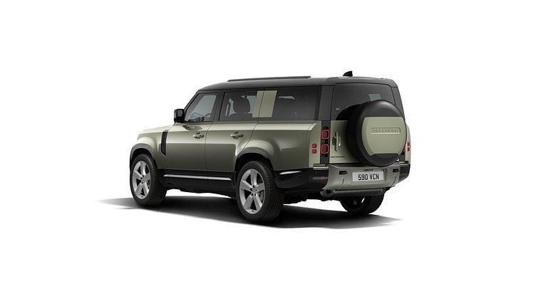 2025 Mới Land Rover Defender 130 Xanh lá Pangea 3.0 P400 MHEV X-Dynamic SE