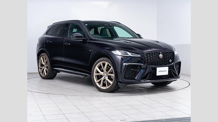 2022 認定中古車 Jaguar F-Pace Amethyst Grey Purple in Gloss finish P550 AWD（オートマチック） SVR　エディション1988
