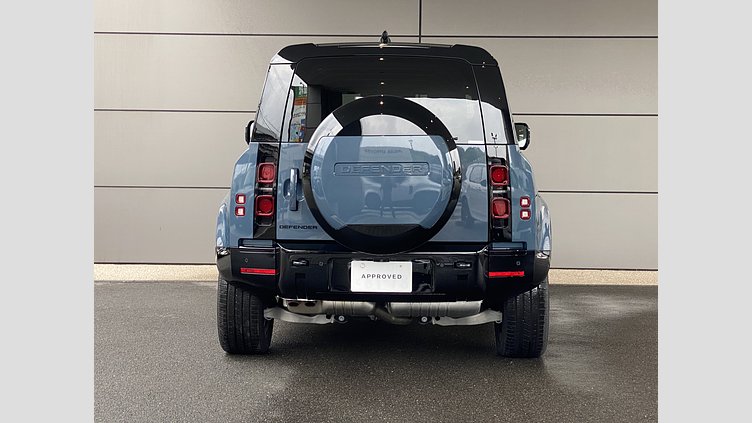 2024 認定中古車 Land Rover Defender 90 タスマンブルー D350 ディーゼルマイルドハイブリッド X-Dynamic HSE