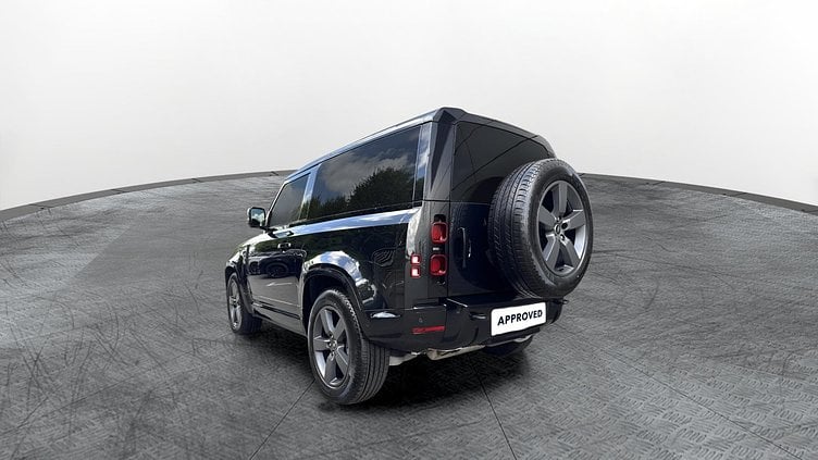 2024 Approved Land Rover Defender 90 Santorini Black 3.0 D250 Hard Top X-Dynamic SE