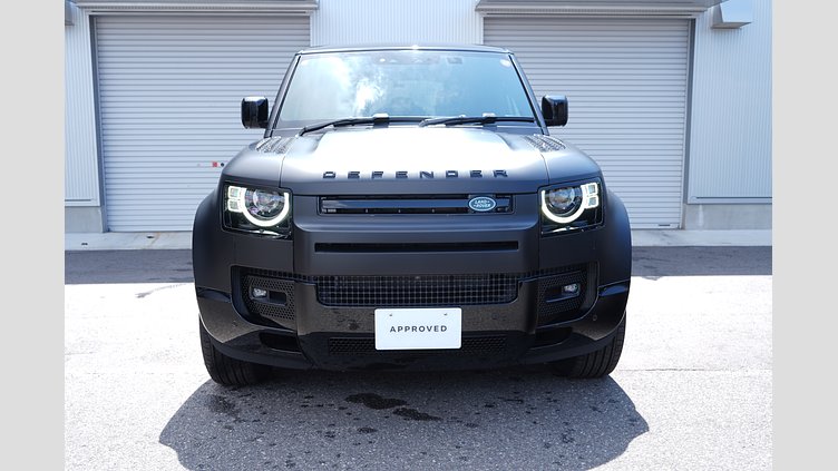 2024 認定中古車 Land Rover Defender 110 サントリーニブラック D350 ディーゼルマイルドハイブリッド X-Dynamic HSE