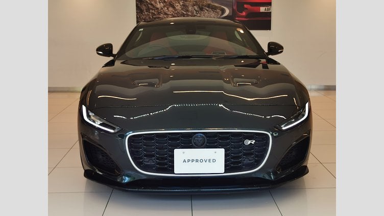2023 認定中古車 Jaguar F-Type ブリティッシュレーシンググリーン P575 オートマチック 全輪駆動 F-TYPEクーペ R75
