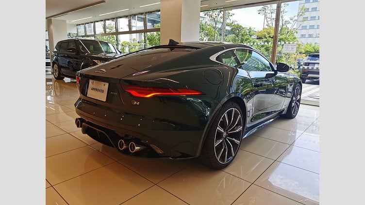 2023 認定中古車 Jaguar F-Type ブリティッシュレーシンググリーン P575 オートマチック 全輪駆動 F-TYPEクーペ R75