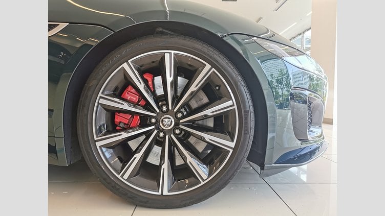2023 認定中古車 Jaguar F-Type ブリティッシュレーシンググリーン P575 オートマチック 全輪駆動 F-TYPEクーペ R75