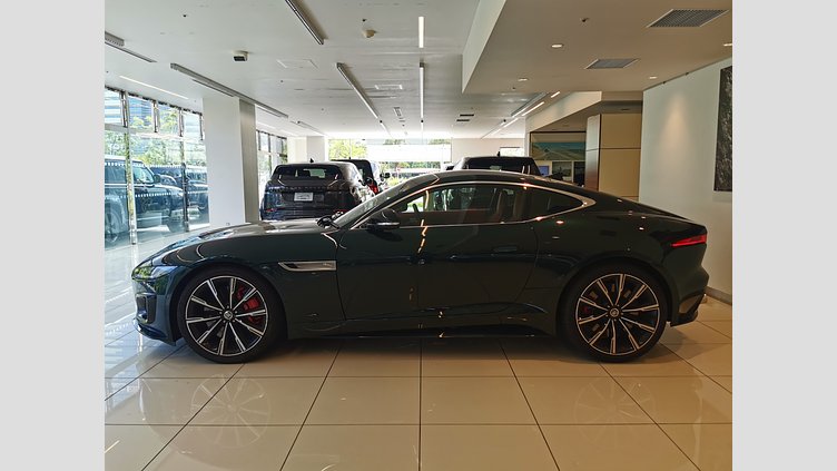 2023 認定中古車 Jaguar F-Type ブリティッシュレーシンググリーン P575 オートマチック 全輪駆動 F-TYPEクーペ R75