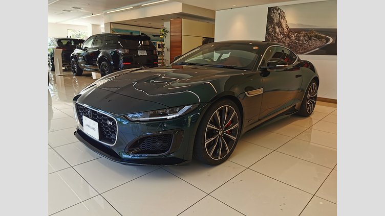 2023 認定中古車 Jaguar F-Type ブリティッシュレーシンググリーン P575 オートマチック 全輪駆動 F-TYPEクーペ R75