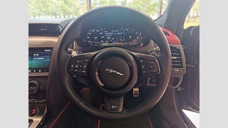 2023 認定中古車 Jaguar F-Type ブリティッシュレーシンググリーン P575 オートマチック 全輪駆動 F-TYPEクーペ R75