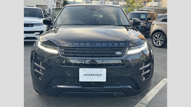 2023 認定中古車 Land Rover Range Rover Evoque サントリーニブラック D200マイルドハイブリッド（ディーゼル）  DYNAMIC SE